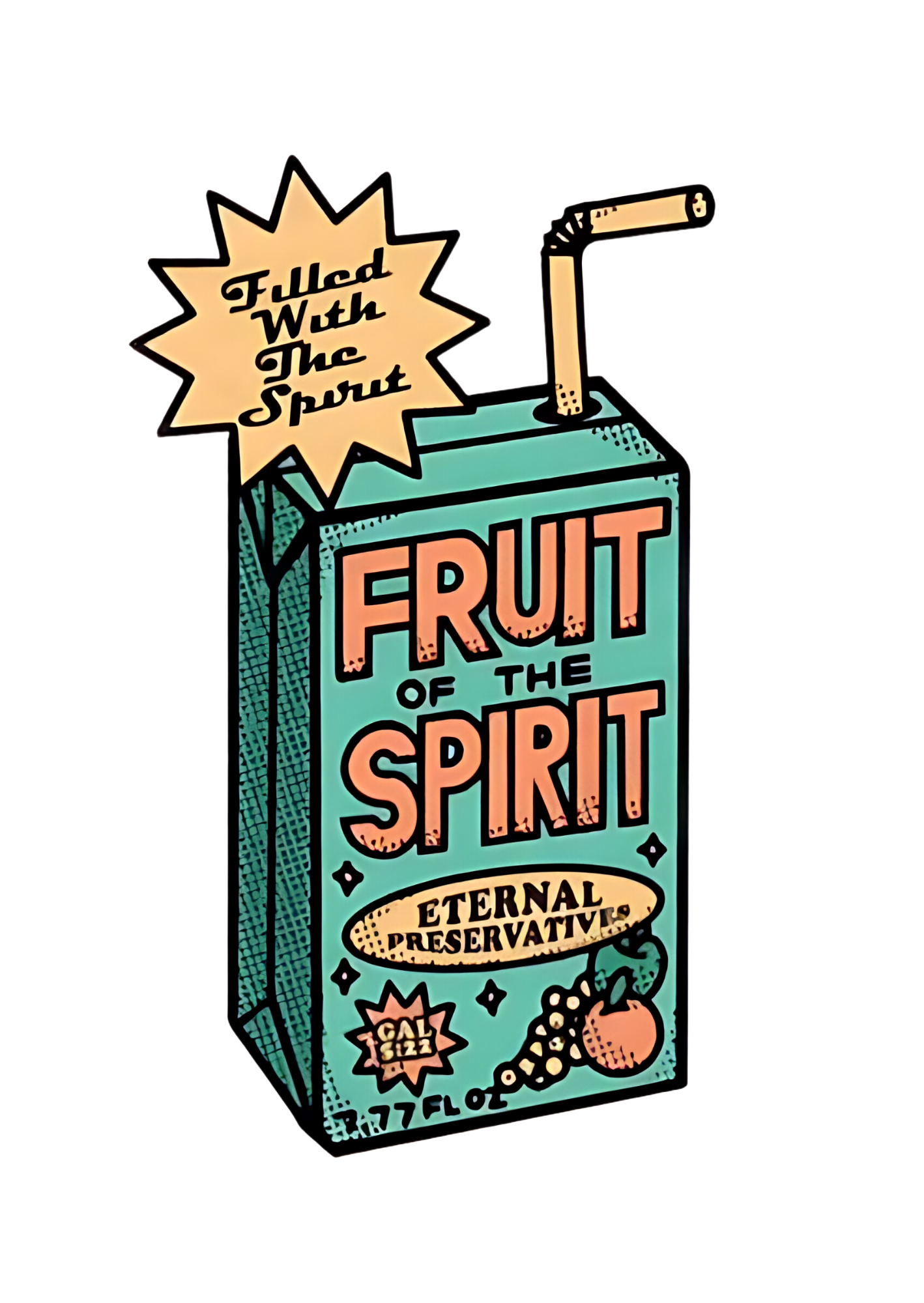 Fruit of the spirit - Cuadro Decorativo 11.7"x16.5"