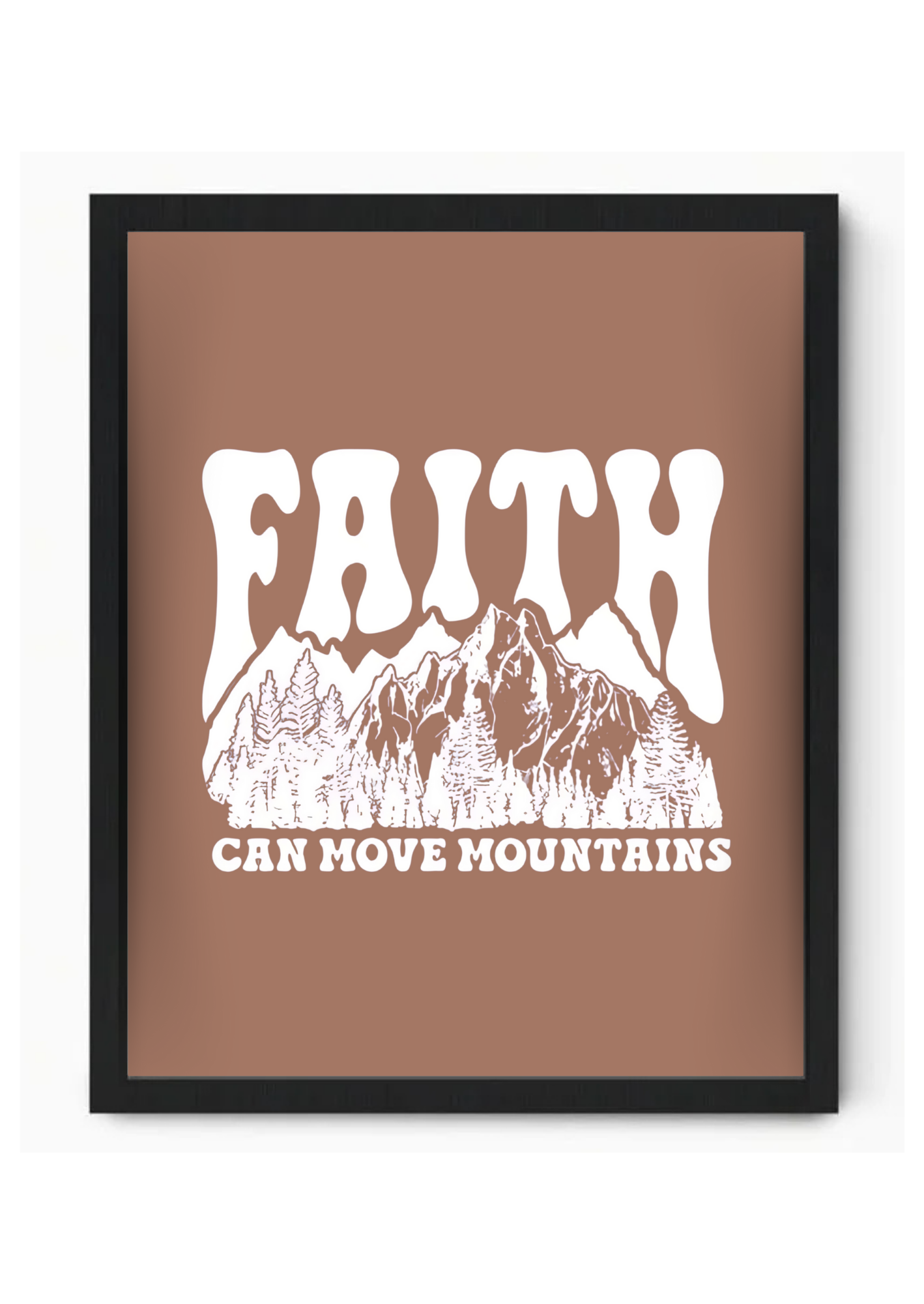 Faith - Cuadro Decorativo 11.7"x16.5"