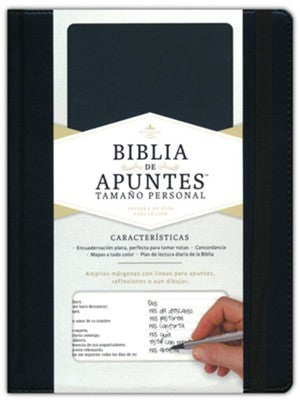 Biblia RVR1960 Apuntes tamaño personal Tapa Dura