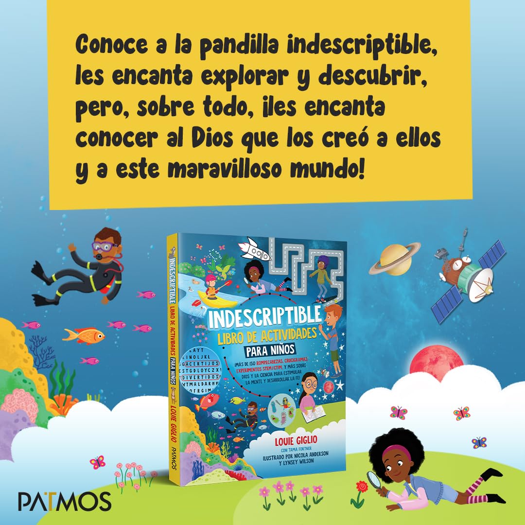 Indescriptible - Libro de actividades para niños