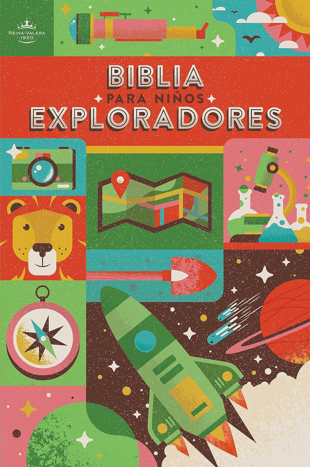 Biblia RVR1960 para niños exploradores - Tapa Dura