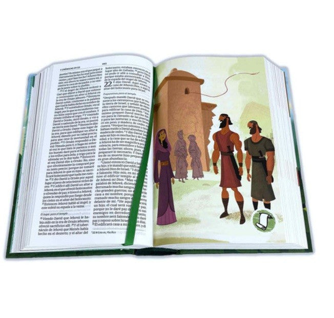 Biblia RVR1960 Para Niños Interactiva Tapa Dura